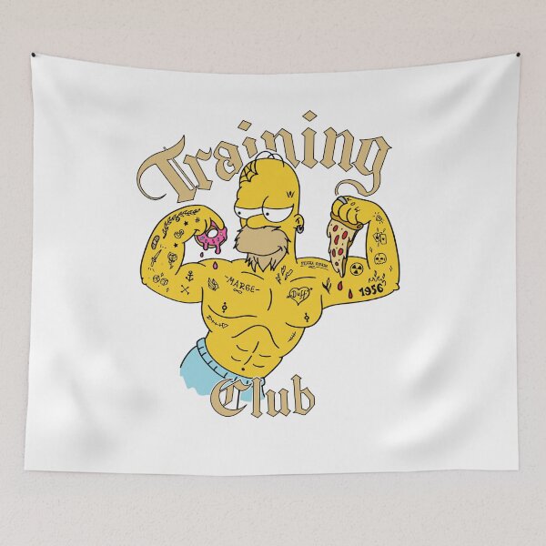 Item preview, Homer Simpson Training Club designed and sold by eminmedina.