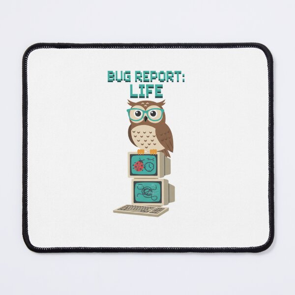 Item preview, Funny Debugging Life Owl Programmer Humor designed and sold by chattsuede.