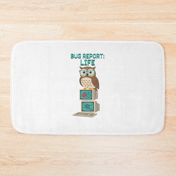Item preview, Funny Debugging Life Owl Programmer Humor designed and sold by chattsuede.