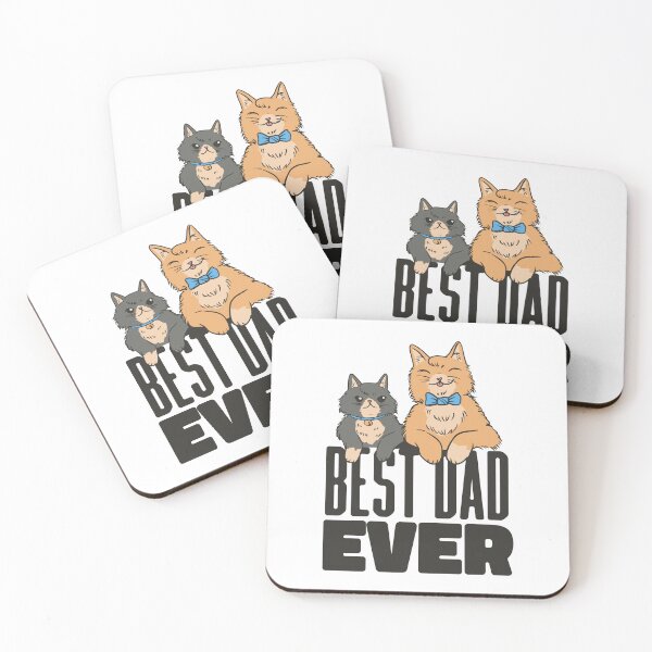 Item preview, Best Cat Dad Ever Funny Cat Daddy Fathers Day designed and sold by JRRTs.