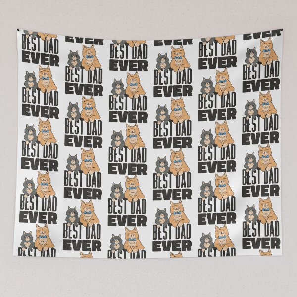 Item preview, Best Cat Dad Ever Funny Cat Daddy Fathers Day designed and sold by JRRTs.