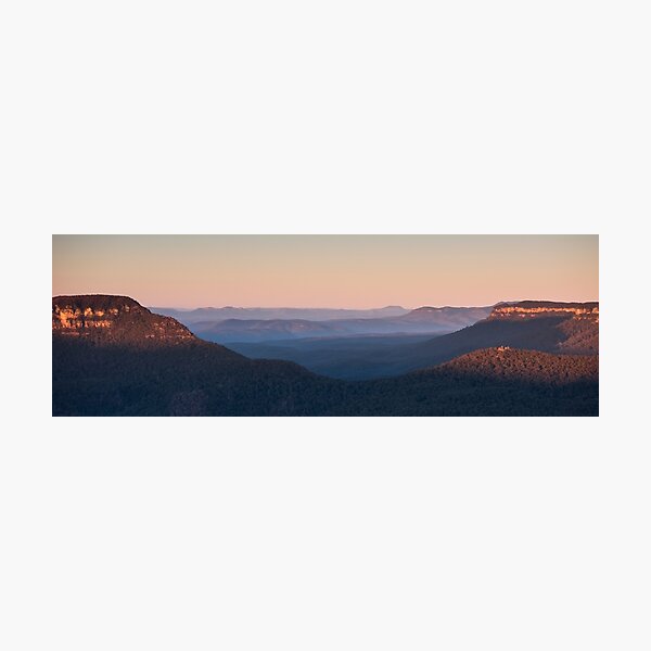 Item preview, Blue Mountains, Sunrise designed and sold by silvtom.