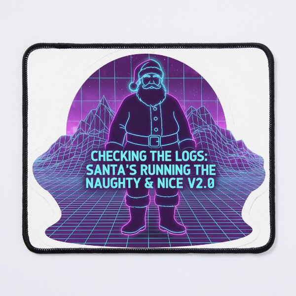 Item preview, Checking the Logs: Santa's Running the Naughty & Nice V2.0 designed and sold by HelixPedia.