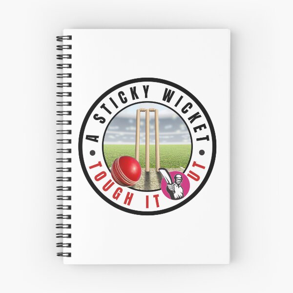 Item preview, A Sticky Wicket - Tough it Out (Cricket). designed and sold by MPC-Mince-Pies.