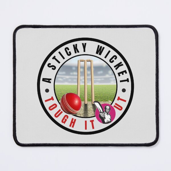 Item preview, A Sticky Wicket - Tough it Out (Cricket). designed and sold by MPC-Mince-Pies.