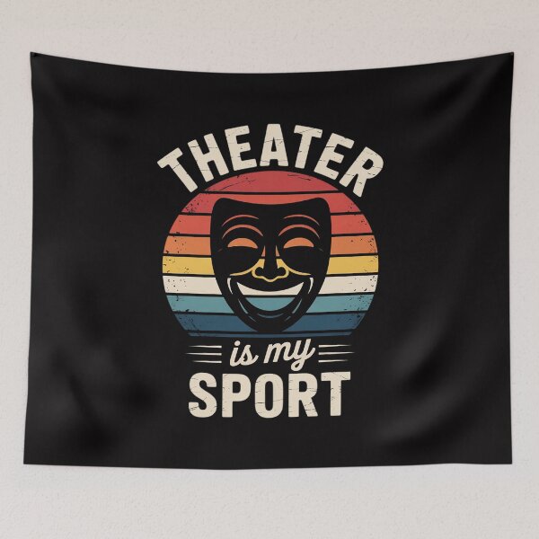 Item preview, Theater Is My Sport Acting Gift Drama Musicals designed and sold by Silicula.