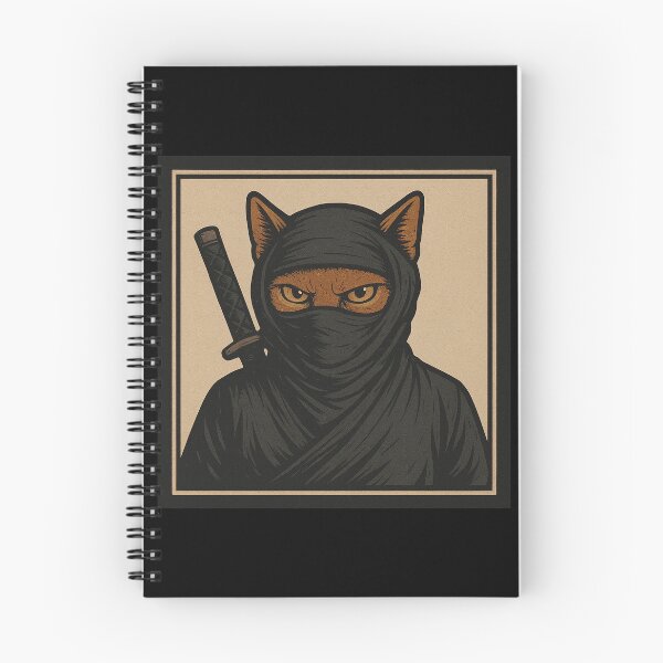 Item preview, Ninja Cat Warrior: Stealthy Feline Assassin designed and sold by Fort Galaxy.