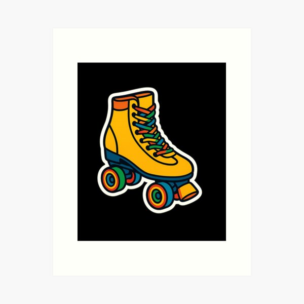 Item preview, Rainbow Roller Skate designed and sold by Paninides.