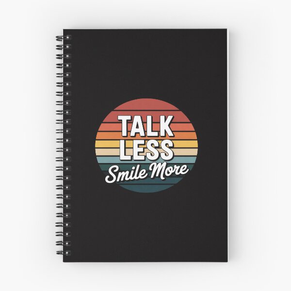 Item preview, Talk Less Smile More Historic Hamilton Quote designed and sold by Silicula.