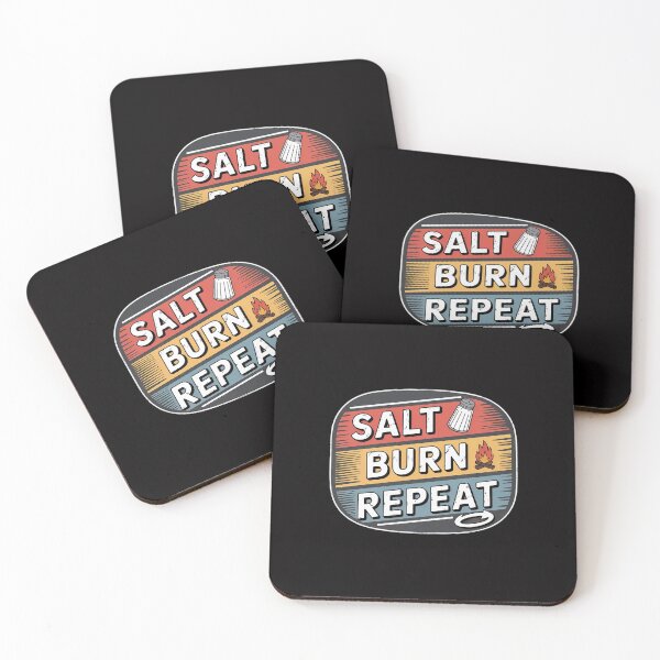 Item preview, Supernatural Quotes Salt, Burn, Repeat! Quotes Fiction designed and sold by Silicula.