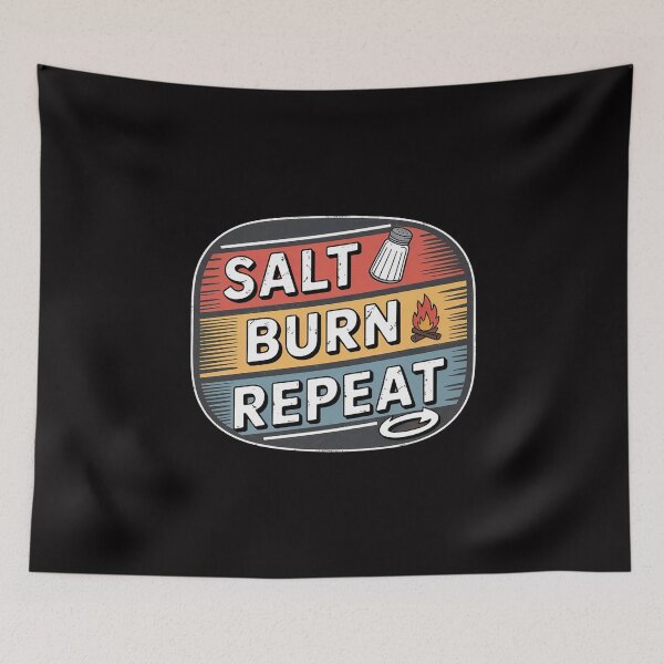 Item preview, Supernatural Quotes Salt, Burn, Repeat! Quotes Fiction designed and sold by Silicula.