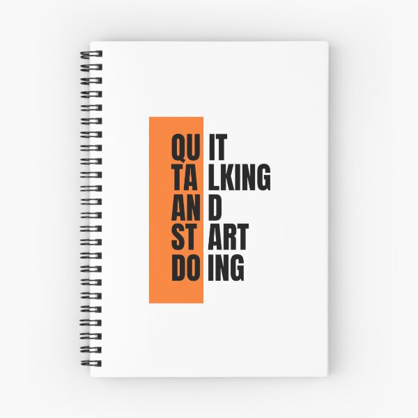 Item preview, Quit Talking Start Doing designed and sold by InRaCreations.