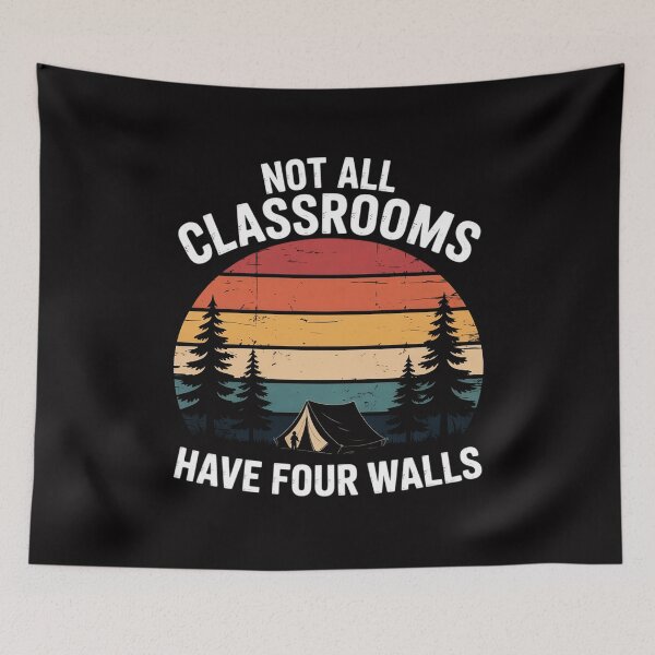 Item preview, Not All Classrooms Have Four Walls Homeschool Mom Dad designed and sold by Silicula.