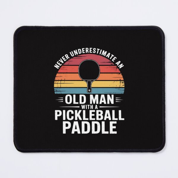Item preview, Never Underestimate An Old Man With A Pickleball Paddle designed and sold by Silicula.