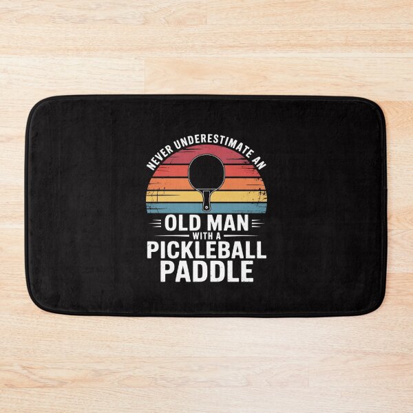 Item preview, Never Underestimate An Old Man With A Pickleball Paddle designed and sold by Silicula.