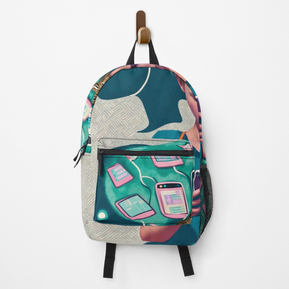Vista previa del artículo con la obra «Mochila», diseñado y vendido por Rustyspringer.