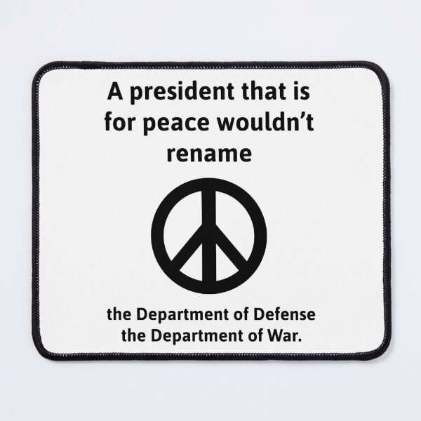 Item preview, Department of war designed and sold by Rachel the Artist .