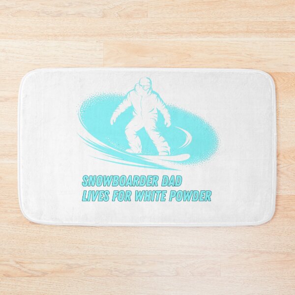 Item preview, Snowboarder Dad: I Live For White Powder   designed and sold by elynne9.