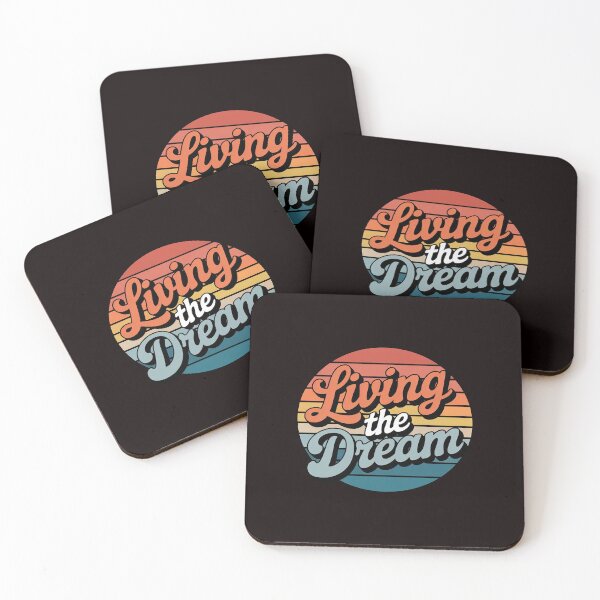 Item preview, Living The Dream  Saying designed and sold by RopboxRone.