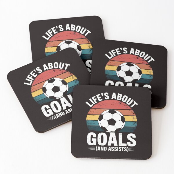 Item preview, Life's About Goals And Assists Soccer designed and sold by RopboxRone.