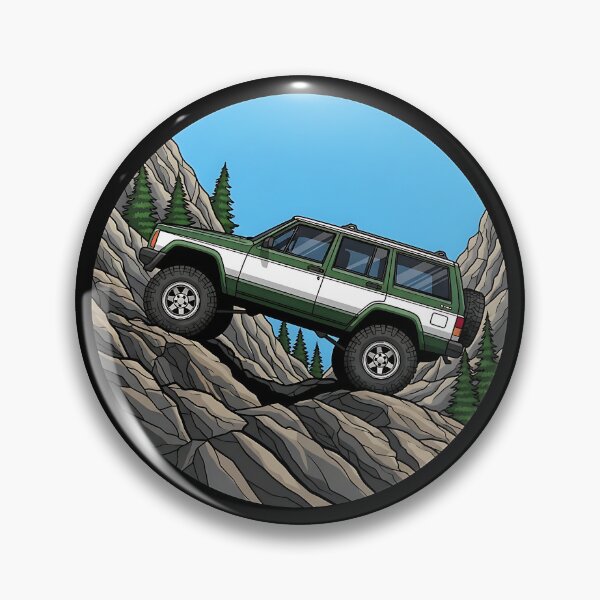 Item preview, Green Cherokee XJ Off-Road Rock Crawler  designed and sold by Off-Road-Zone.