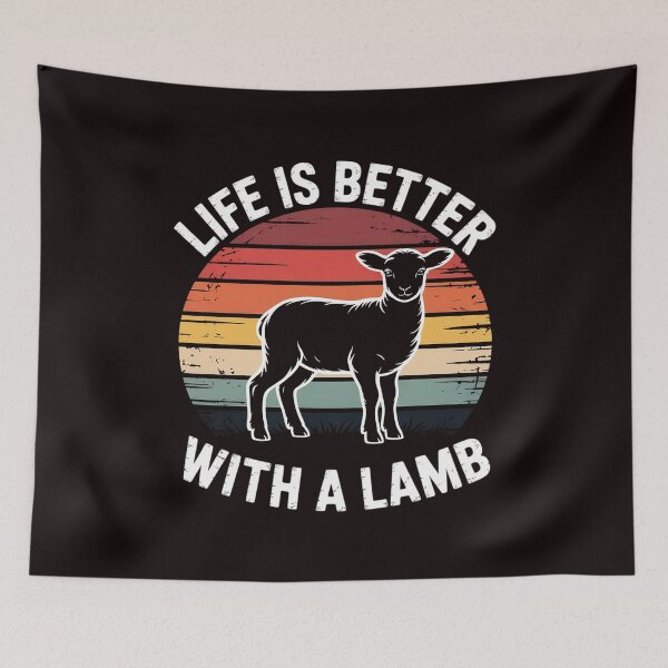 Item preview, Life Is Better With A Lamb Lamb Farmer designed and sold by RopboxRone.