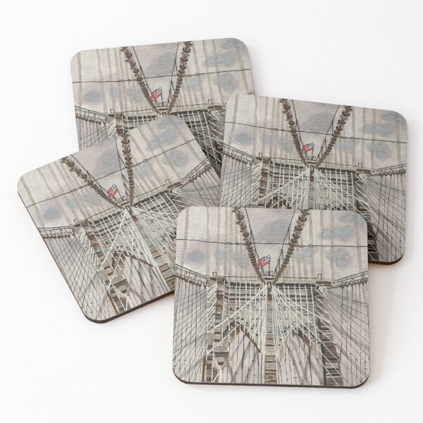 Item preview, Brooklyn Bridge- famous NYC cityscape  designed and sold by Watershadow.