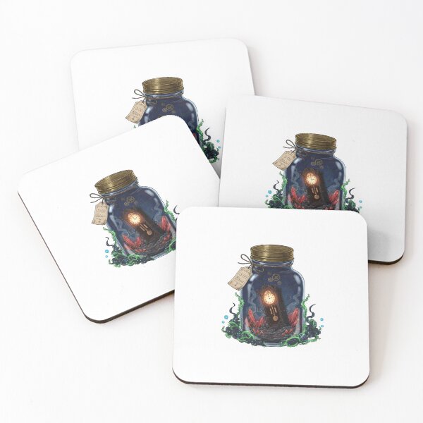Item preview, Haunted Grandfather Clock in Magic Jar Sticker designed and sold by GingyB.