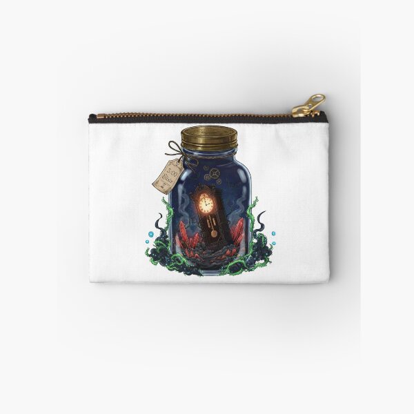 Item preview, Haunted Grandfather Clock in Magic Jar Sticker designed and sold by GingyB.