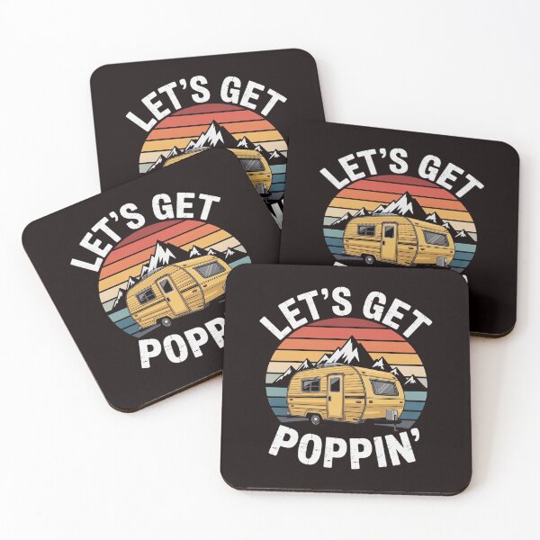 Item preview, Let's Get Poppin' Camping RV Pop Up Camper designed and sold by RopboxRone.