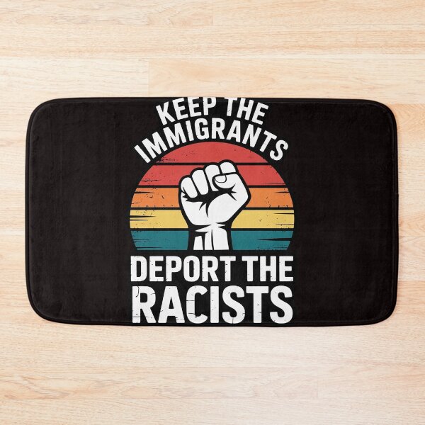 Item preview, Keep The Immigrants Deport The Racists Anti Racism designed and sold by RopboxRone.