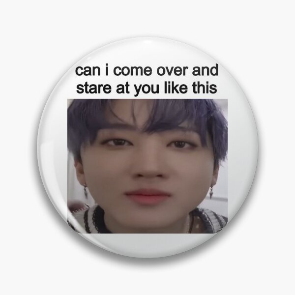 Item preview, Stray Kids Changbin Can I Come Over meme designed and sold by hippoedcampus.