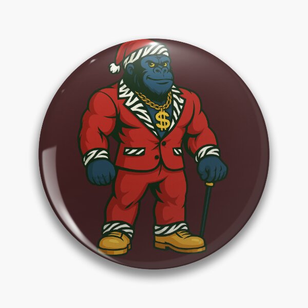 Item preview, OG Pimpin’ Santa — Gorilla Holiday Drip designed and sold by The Fast Collection .