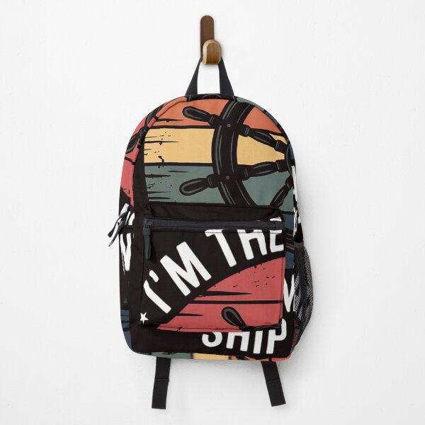 Item preview, I'm The Captain I Make Ship Happen Boating designed and sold by RopboxRone.