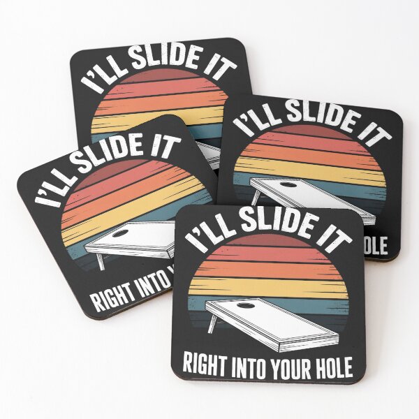Item preview, I'll Slide It Right Into Your Hole Gift Cornhole designed and sold by EntroRhim.