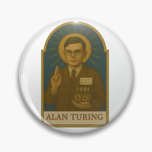 Item preview, Alan Turing designed and sold by Lizandro  Serrano Pacheco.
