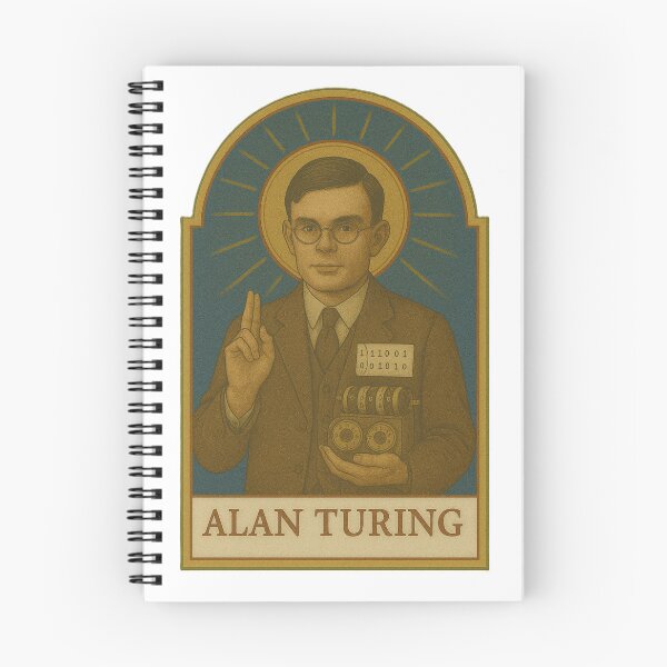 Item preview, Alan Turing designed and sold by Lizandro  Serrano Pacheco.