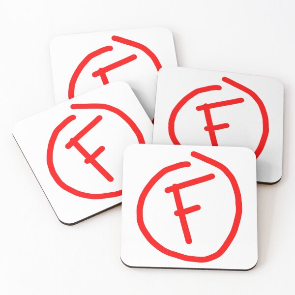 Item preview, F for Fail funny failure grade school mark designed and sold by LD ART.
