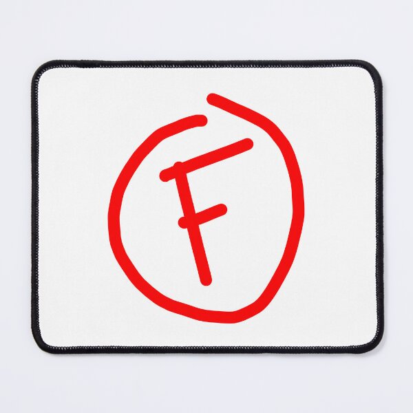 Item preview, F for Fail funny failure grade school mark designed and sold by LD ART.