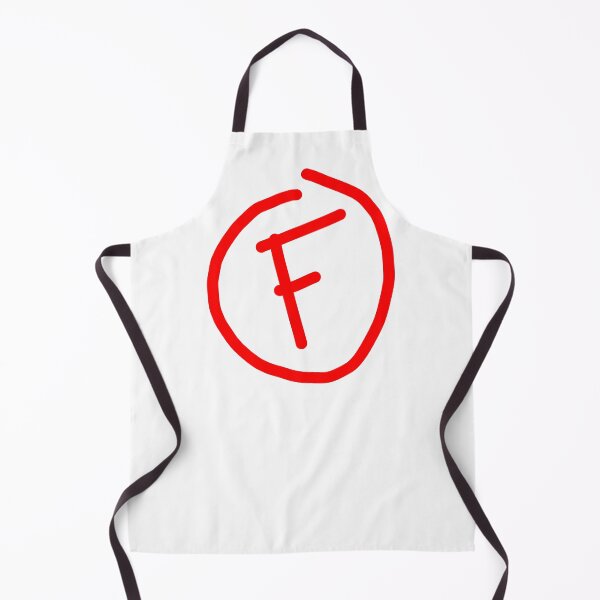 Item preview, F for Fail funny failure grade school mark designed and sold by LD ART.