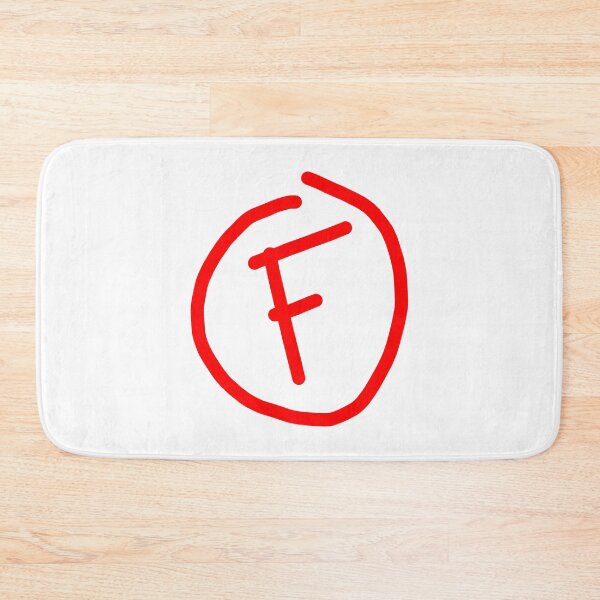 Item preview, F for Fail funny failure grade school mark designed and sold by LD ART.
