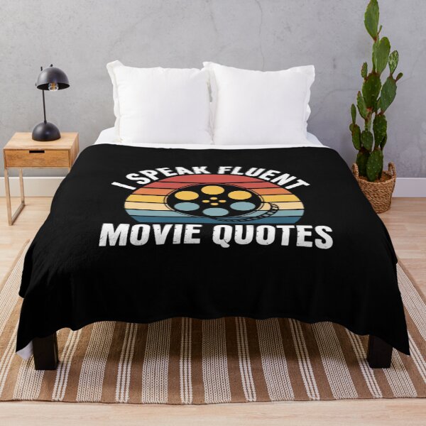 Item preview, I Speak Fluent Movie Quotes Movie Lover designed and sold by EntroRhim.