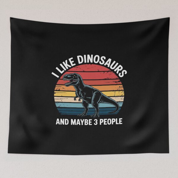 Item preview, I Like Dinosaurs & Maybe 3 People T-Rex designed and sold by EntroRhim.
