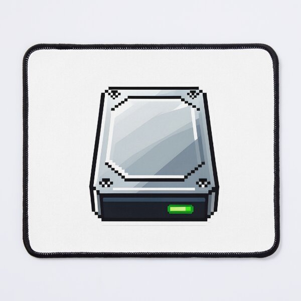 Item preview, Pixel Hard Drive Technology Icon designed and sold by BankMano.