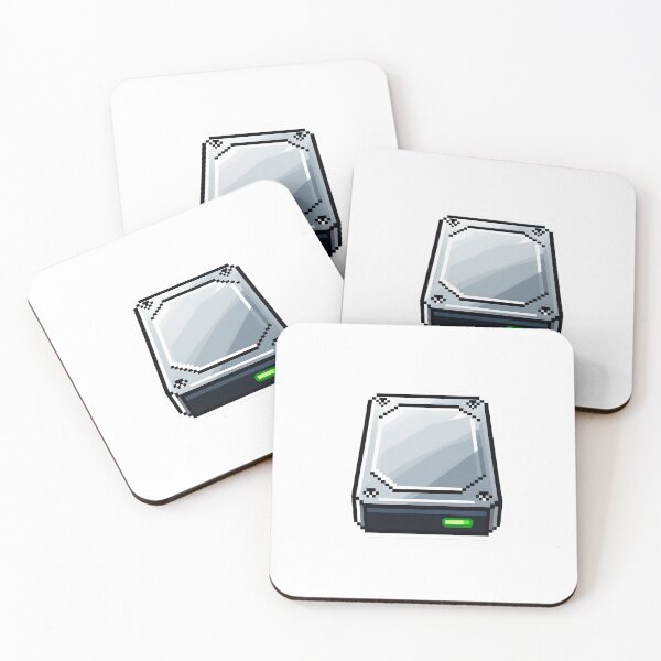 Item preview, Pixel Hard Drive Technology Icon designed and sold by BankMano.
