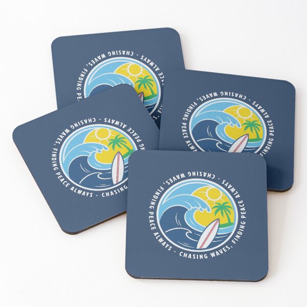 Item preview, Surf life - Always Chasing Waves Finding Peace Surfing Vibe designed and sold by KiwiRider.