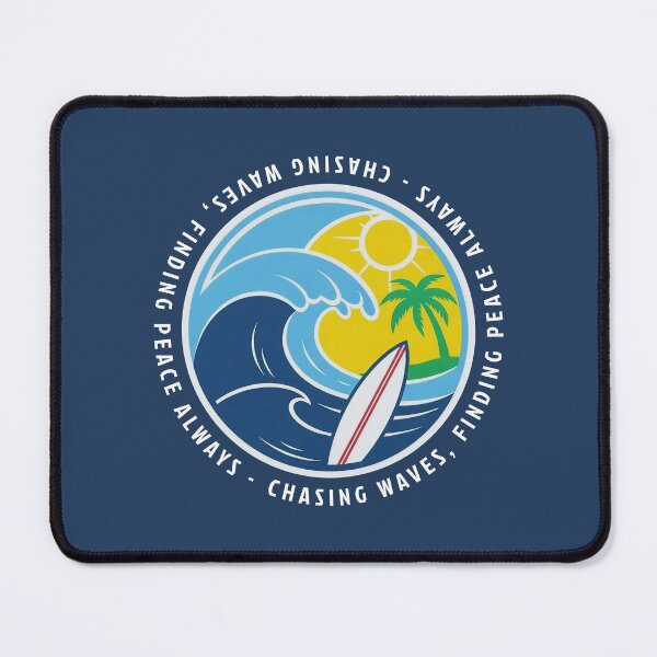 Item preview, Surf life - Always Chasing Waves Finding Peace Surfing Vibe designed and sold by KiwiRider.