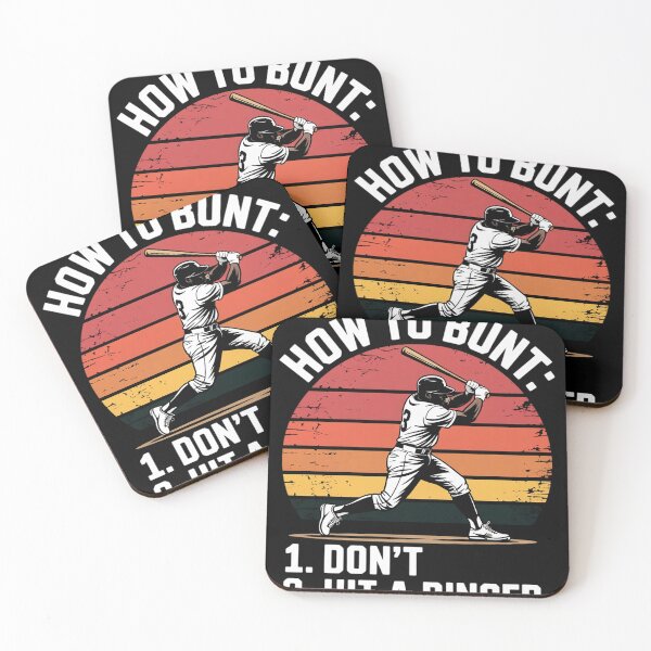 Item preview, How To Bunt Don't Hit A Dinger Baseball designed and sold by EntroRhim.