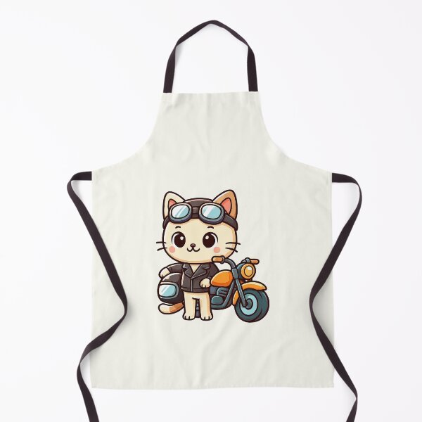 Item preview, Chibi Motorcycle Rider Cat designed and sold by HoopeStylee.