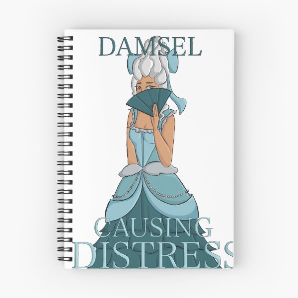 Item preview, Damsel causing distress  designed and sold by Bookreader123.